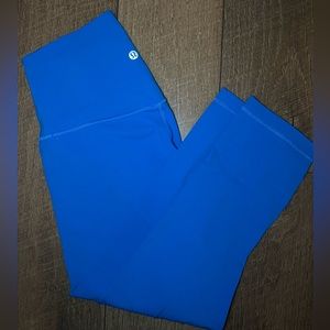 Lululemon Align Crop 21” Poolside Blue